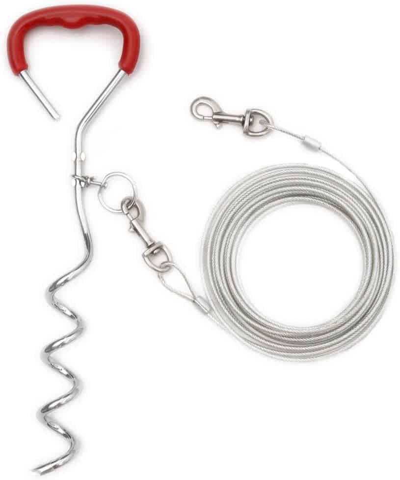Expawlorer Dog Tie Out Cable