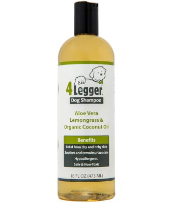 4-Legger Certified Organic Oatmeal Dog Shampoo