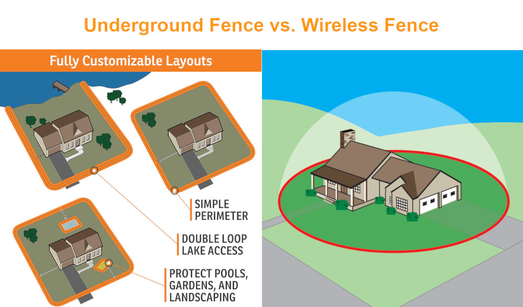 Underground Fence vs Wireless Fence