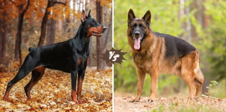 Doberman vs German Shepherd (Featured)